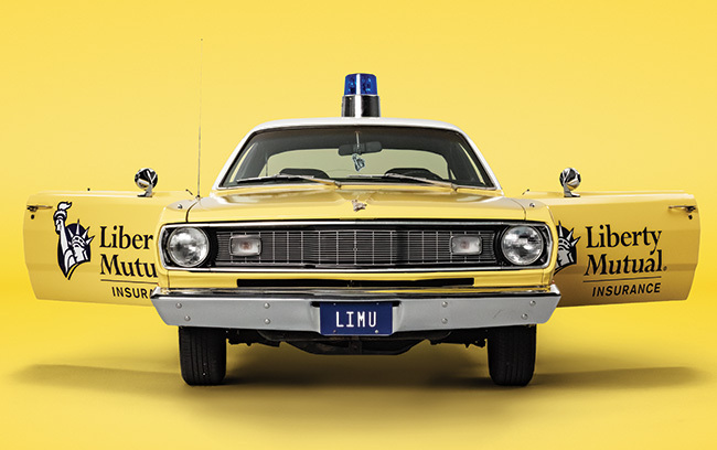 Liberty mutual yellow cruiser