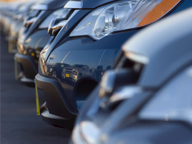 Front bumper of cars